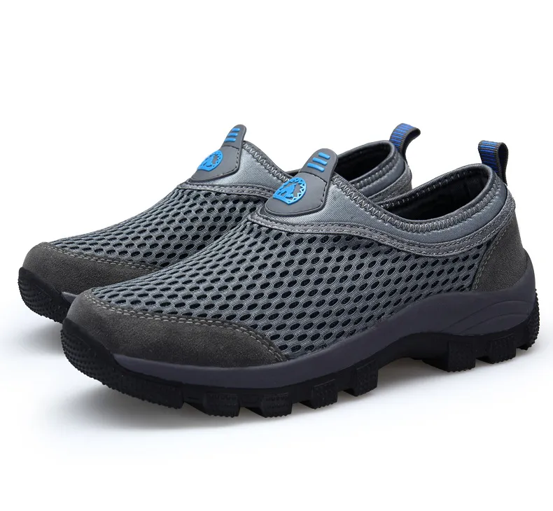 ⏰Promotion - 50% OFF🔥Ailongcity® Mens Casual Slip On Mesh Breathable Walking Hiking Sneaker