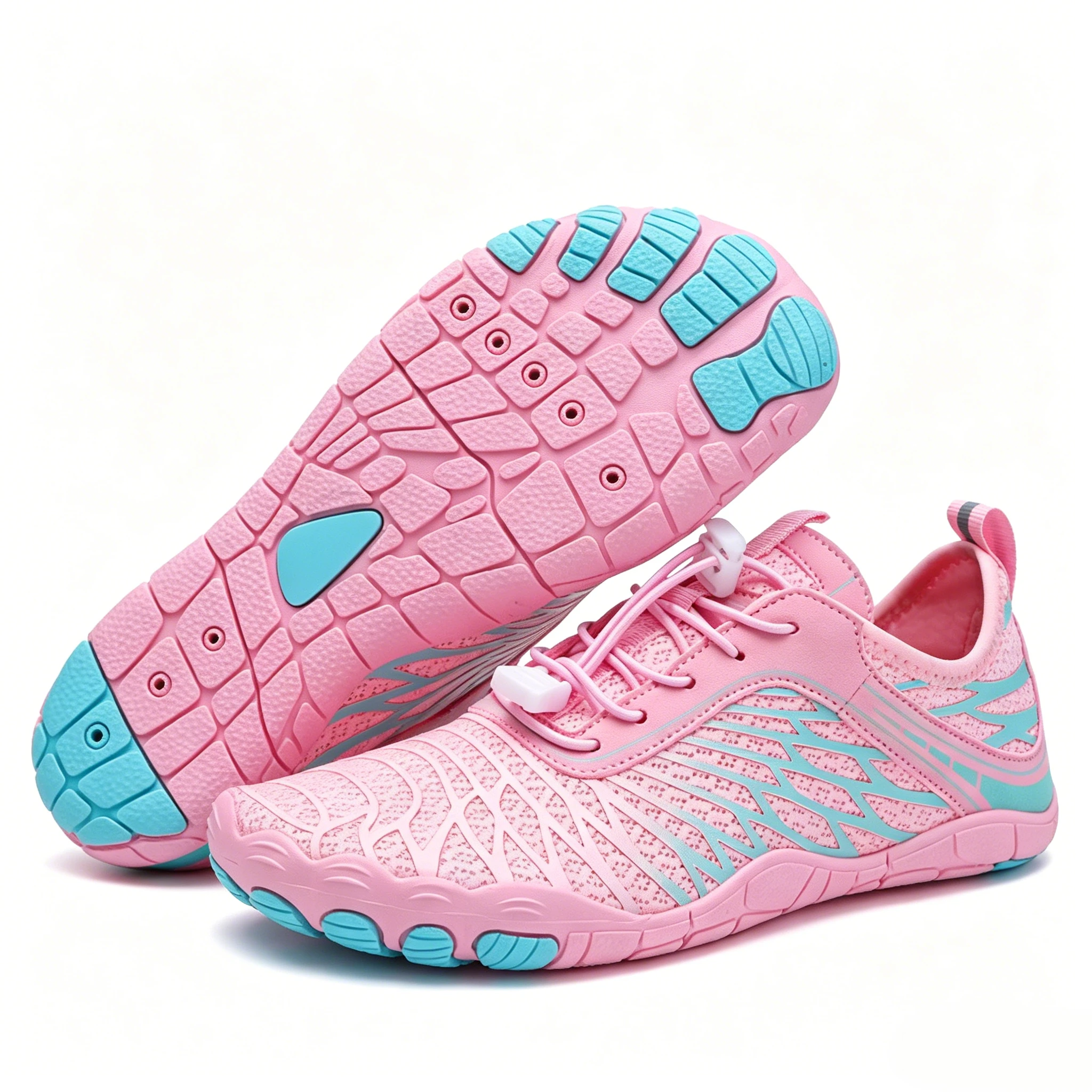 Blush Flex Aqua - Ailongcity® Sneakers Lightweight Knit Design for Dynamic Water Adventures and Flexible Comfort (Unisex)