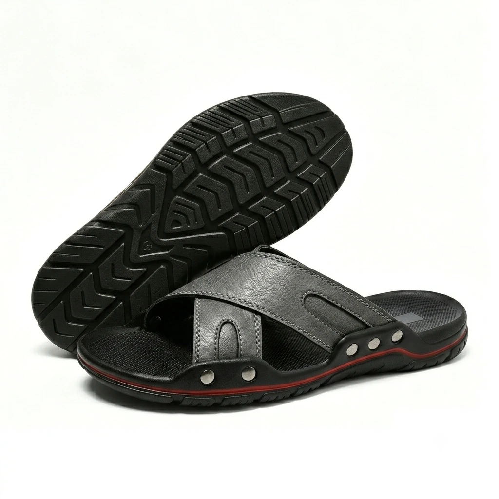 ⏰Last Day! 45% OFF 🔥Ailongcity® Men's Handmade Breathable No-glue Orthopedic Sandals