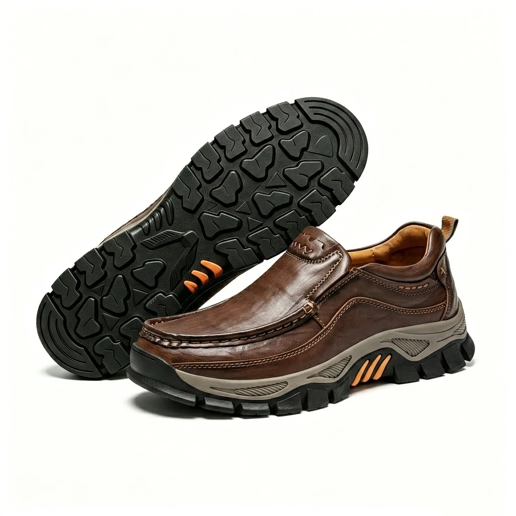 [Copy]⏰Last Day! 45% OFF  🔥AILONGCITY® Men's Outdoor Leather Casual Shoes – Handmade Hiking & Walking Sneakers