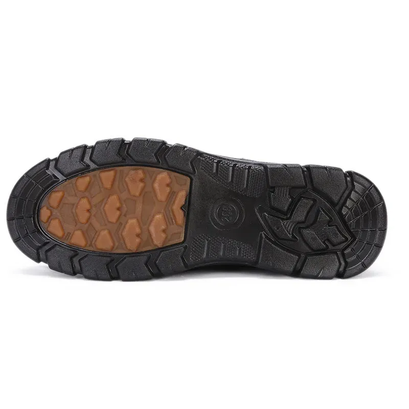 Ailongcity®Orthopedic Snow Boots For Men Velvet Warm Ankle Shoes