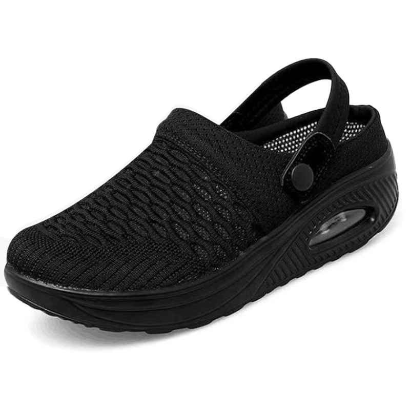 AirComfort Knit - Ailongcity® Slingback Clogs Breathable Knit Design with Cushioned Air-Sole for All-Day Ease