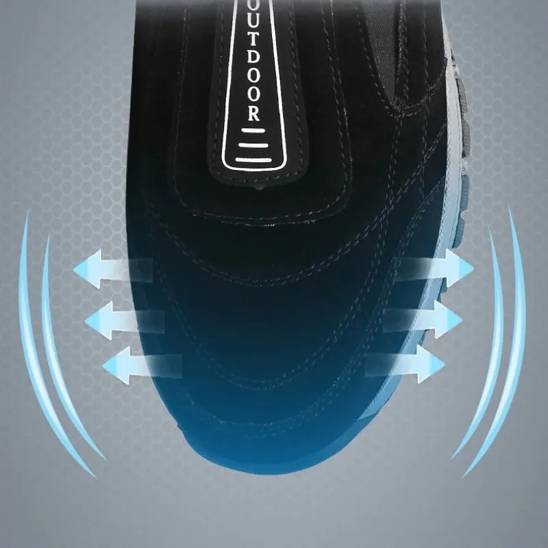 Ailongcity®Men Fashionable Orthopedic Shoes Rubber Casual  Boots