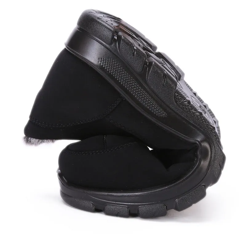 Ailongcity®Orthopedic Snow Boots For Men Velvet Warm Ankle Shoes