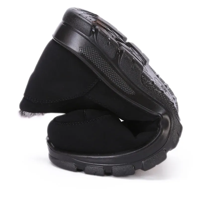 Ailongcity®Orthopedic Snow Boots For Men Velvet Warm Ankle Shoes