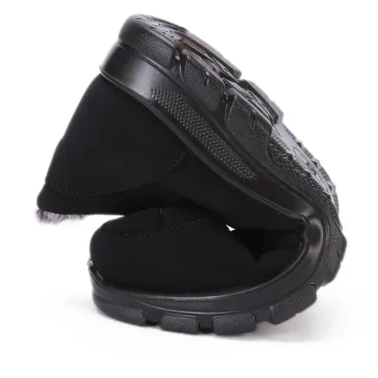 Ailongcity®Orthopedic Snow Boots For Men Velvet Warm Ankle Shoes