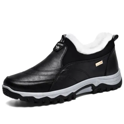 Ailongcity®Men's Casual Snow-Ready Sneakers - Warm, Non-Slip & Stylish