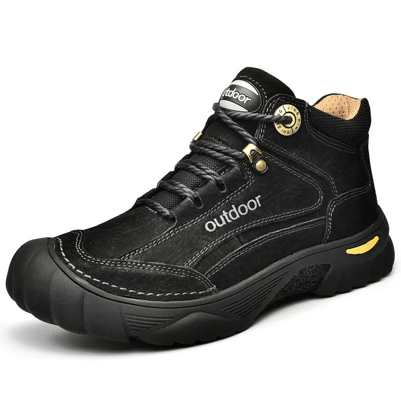 Ailongcity® Explorer: Premium Handmade Leather Boots for Men