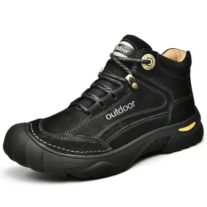 Ailongcity® Explorer: Premium Handmade Leather Boots for Men