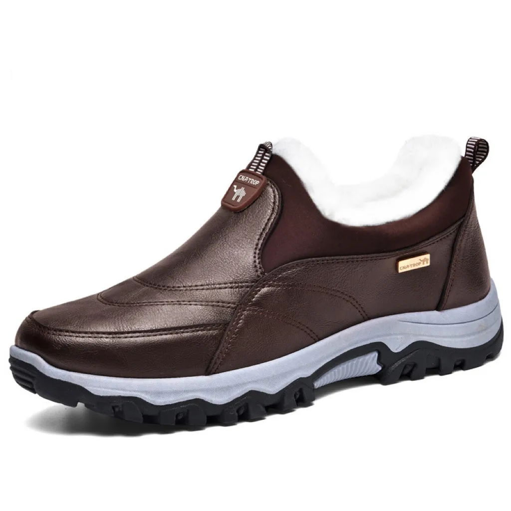 Ailongcity®Men's Casual Snow-Ready Sneakers - Warm, Non-Slip & Stylish