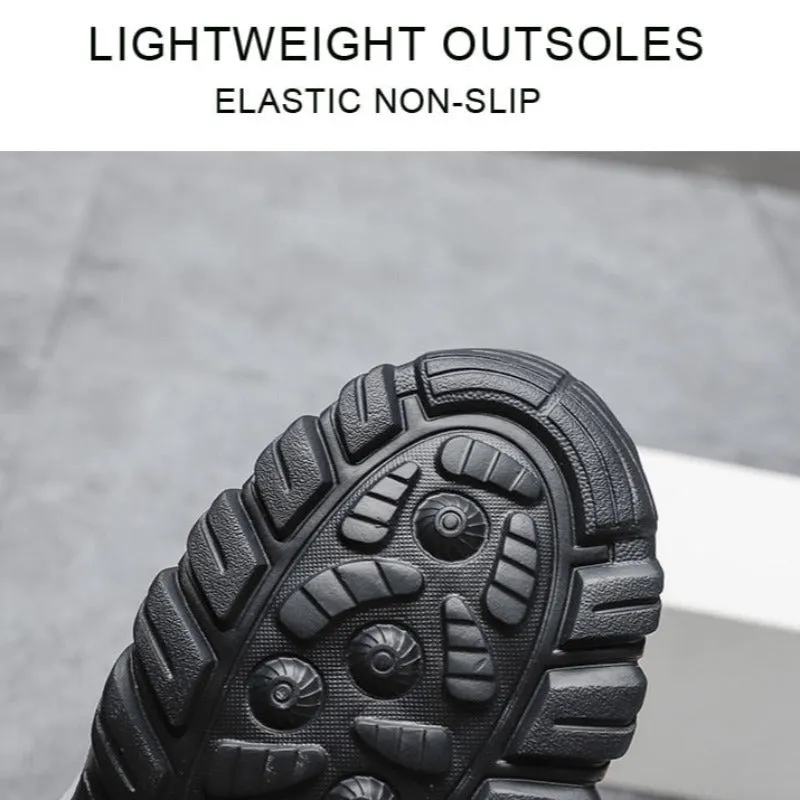 Ailongcity®Men Warm Fur Boots Slip-on Premium Suede Orthopedic Shoes