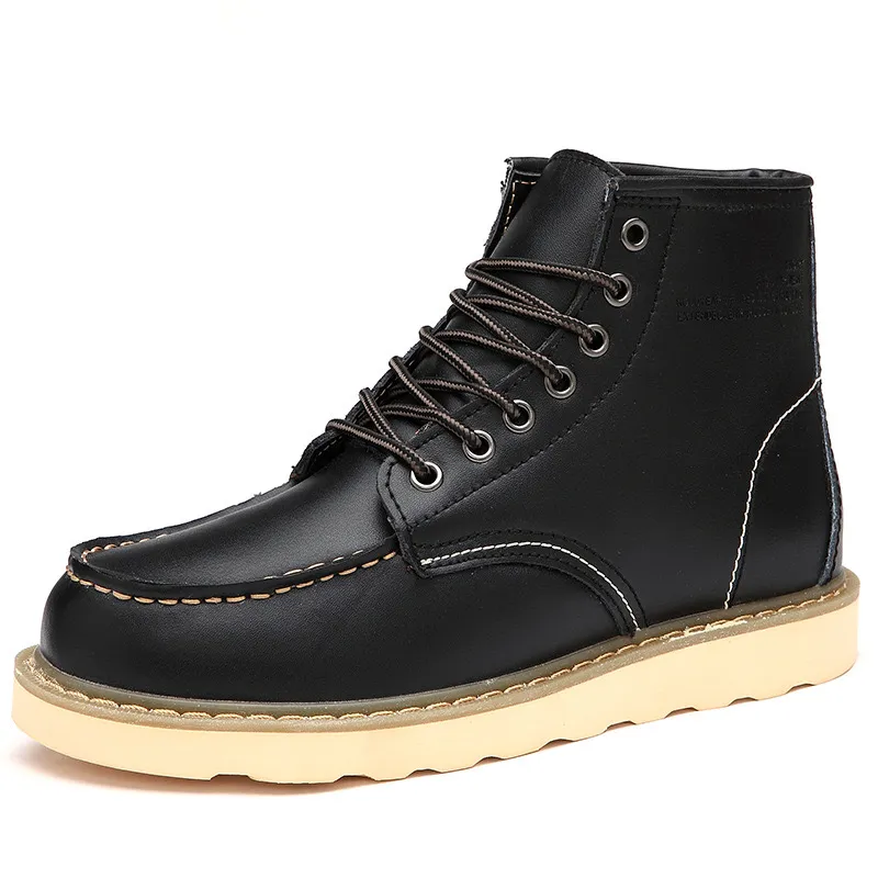 Ailongcity® Men's Handmade Waterproof Martin Boots