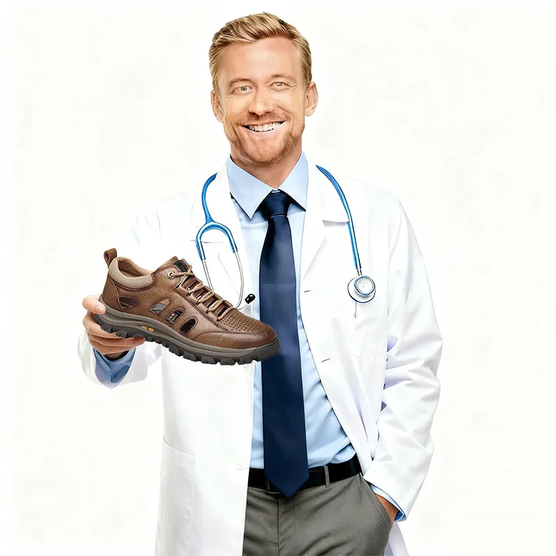 Brown Ventilated - Ailongcity® Outdoor Hiking Shoes: Breathable Design for Trail Conquests