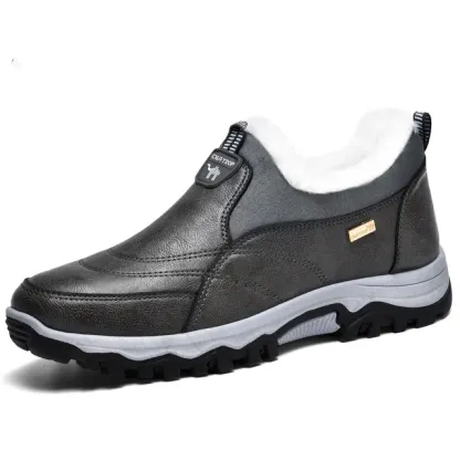 Ailongcity®Men's Casual Snow-Ready Sneakers - Warm, Non-Slip & Stylish
