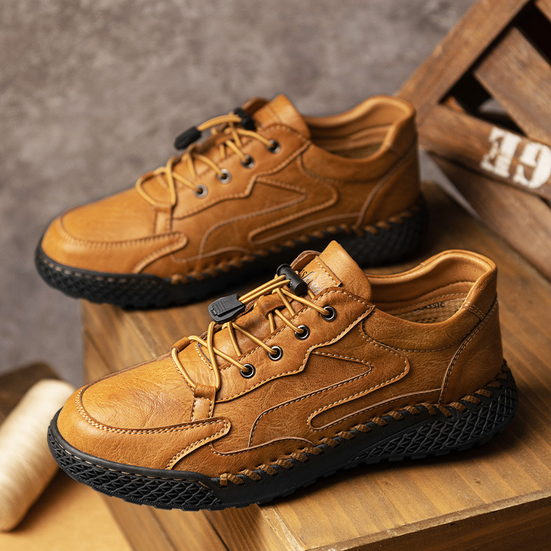 ⏰Promotion - 50% OFF🔥 Ailongcity® 2025 All-weather Fashion Handmade Cowhide Orthopedic Durable Waterproof Non-slip No glue Boots(Unisex)