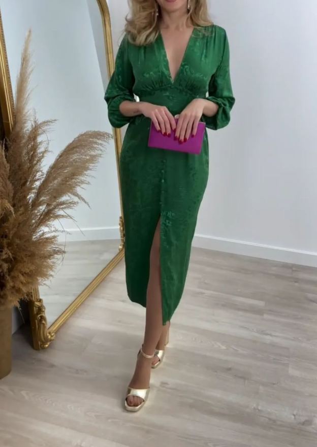 [Copy]Purple One-Shoulder Jumpsuit with Feather Detail & Overlay Skirt