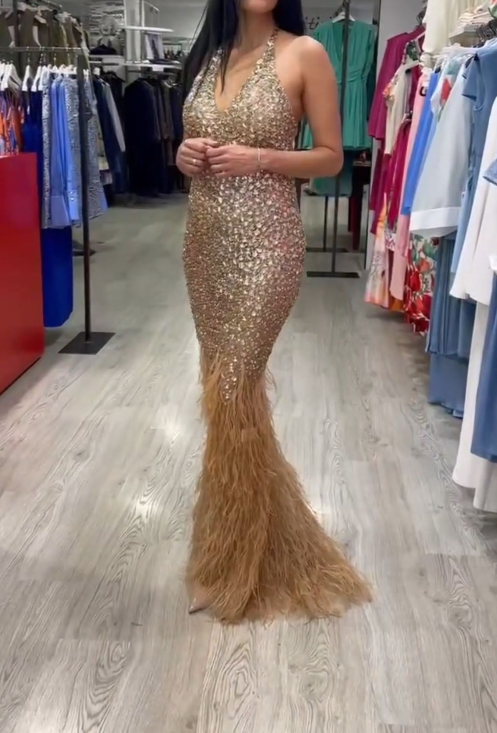 [Copy]Sage Green Satin Spaghetti Strap Maxi Dress with Ruched Bodice