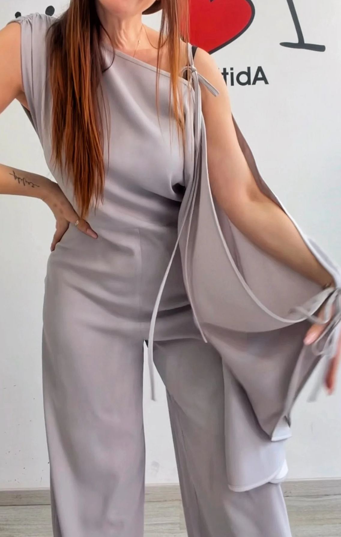 [Copy]Bright Green Chiffon Maxi Dress with Belted Waist & Puffed Long Sleeves