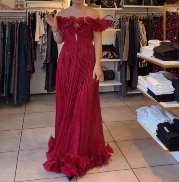 [Copy]Tulle blazer and high-waisted pants two-piece set