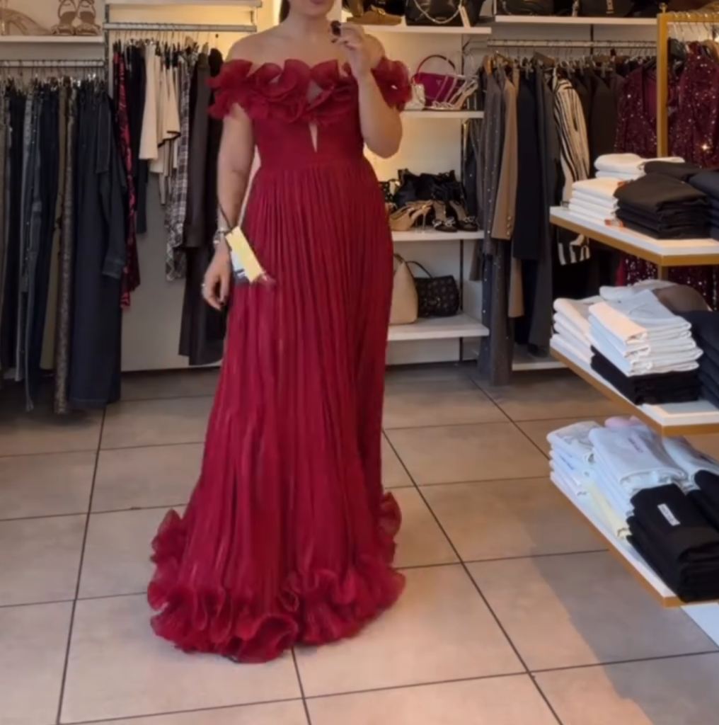 [Copy]Tulle blazer and high-waisted pants two-piece set