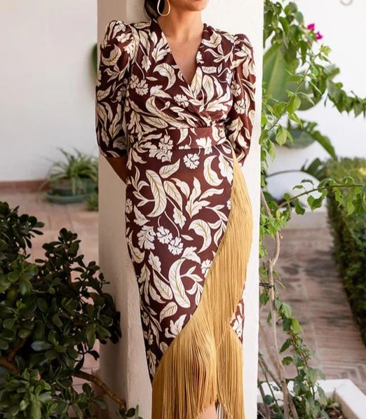 [Copy]Purple Satin Kimono Sleeve Maxi Gown with High Slit & Ruched Waist