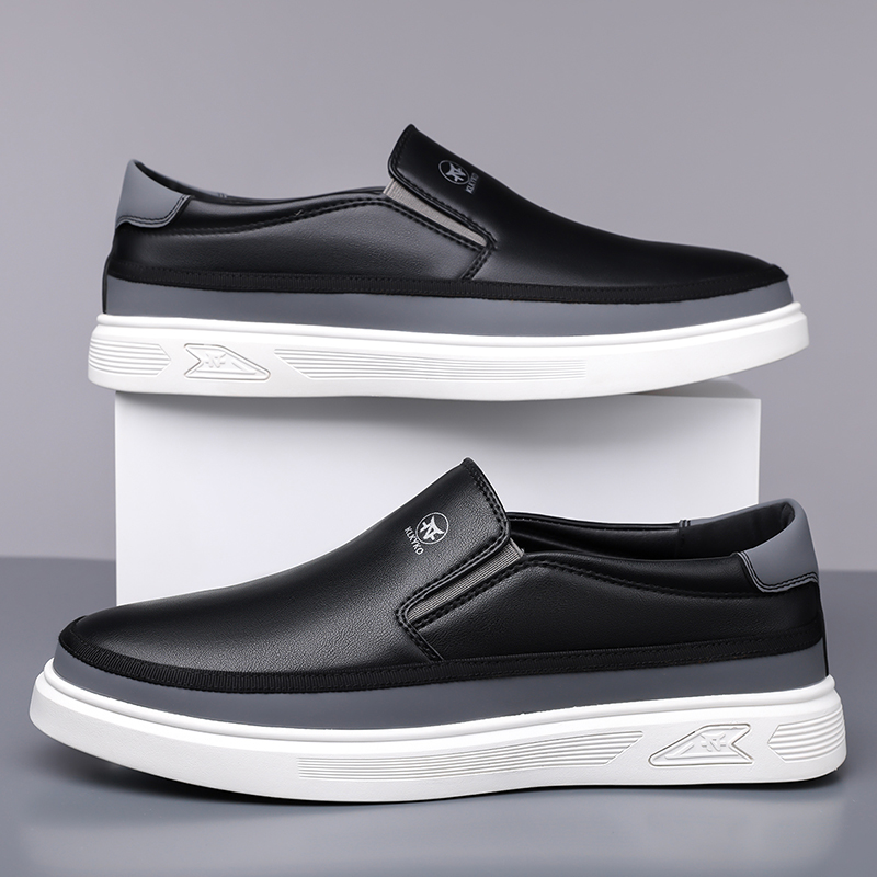 Men's Fashion Calfskin Leather Shoes