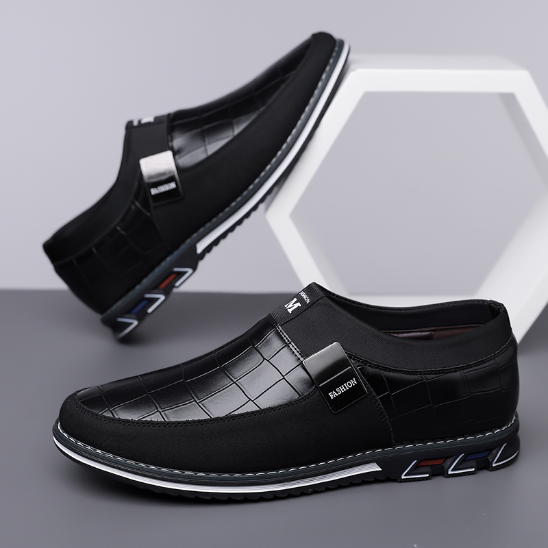 Men's Fashion Calfskin Leather Shoes