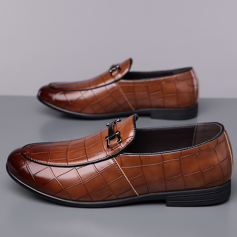 Men's Fashion Calfskin Leather Shoes