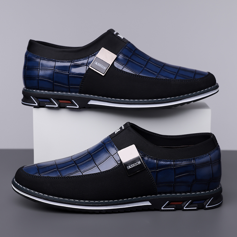 Men's Fashion Calfskin Leather Shoes