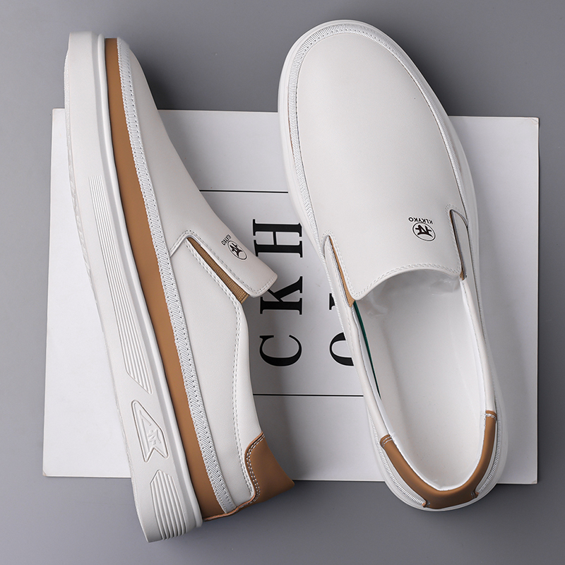 Men's Fashion Calfskin Leather Shoes