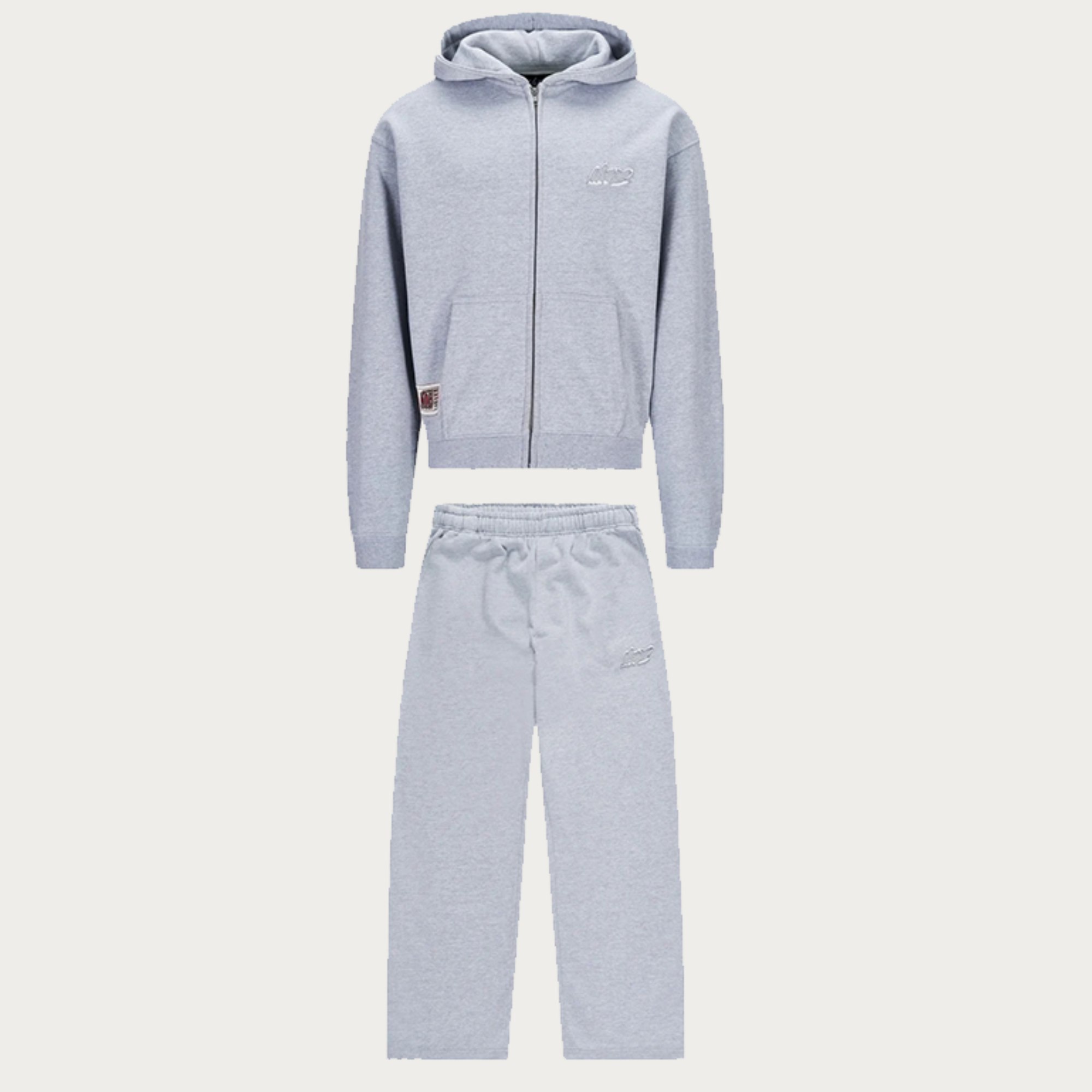 GREY BASIC SET（ZIP HOODIE）