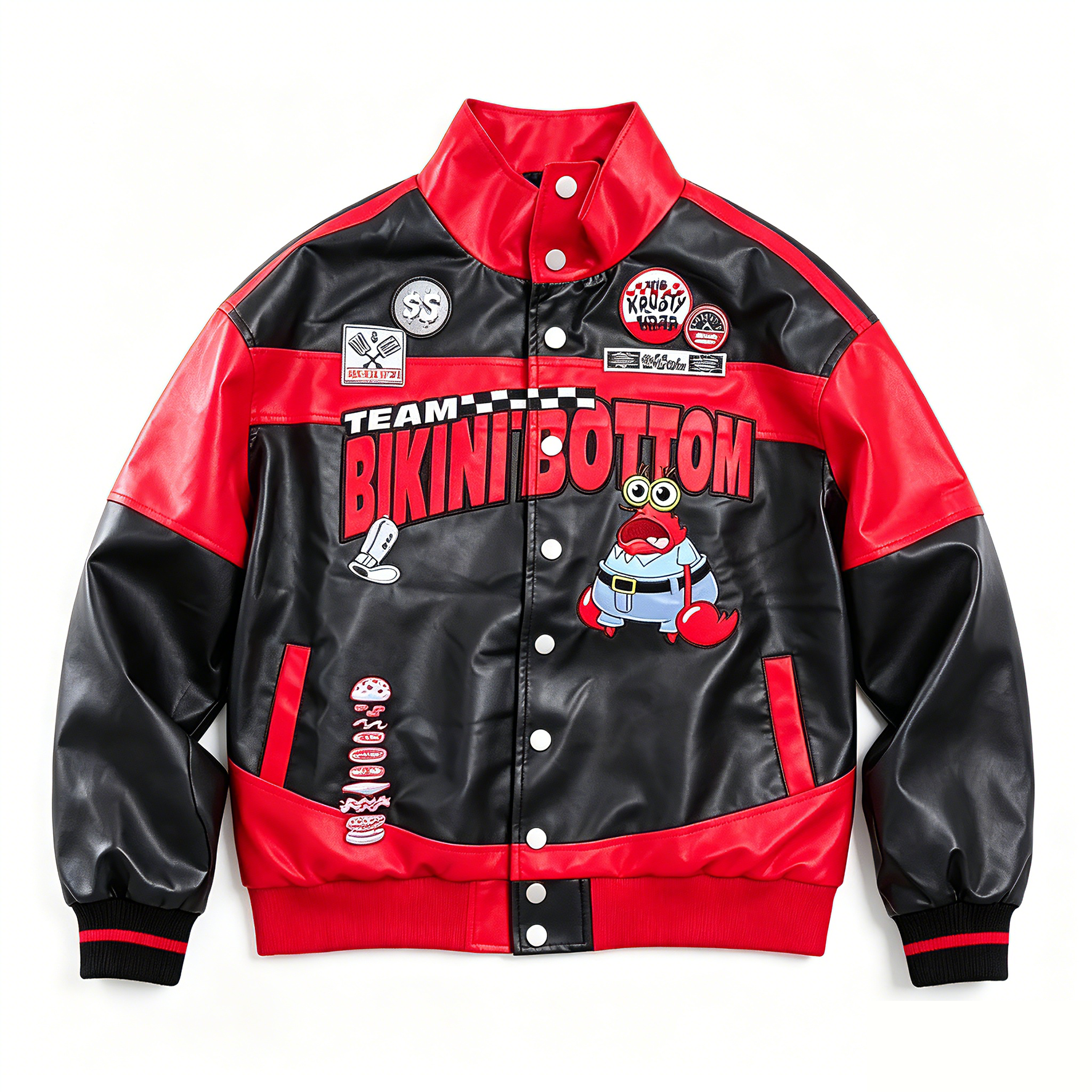 Red Moto Jacket