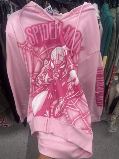 Ross spiderman mens hoodie