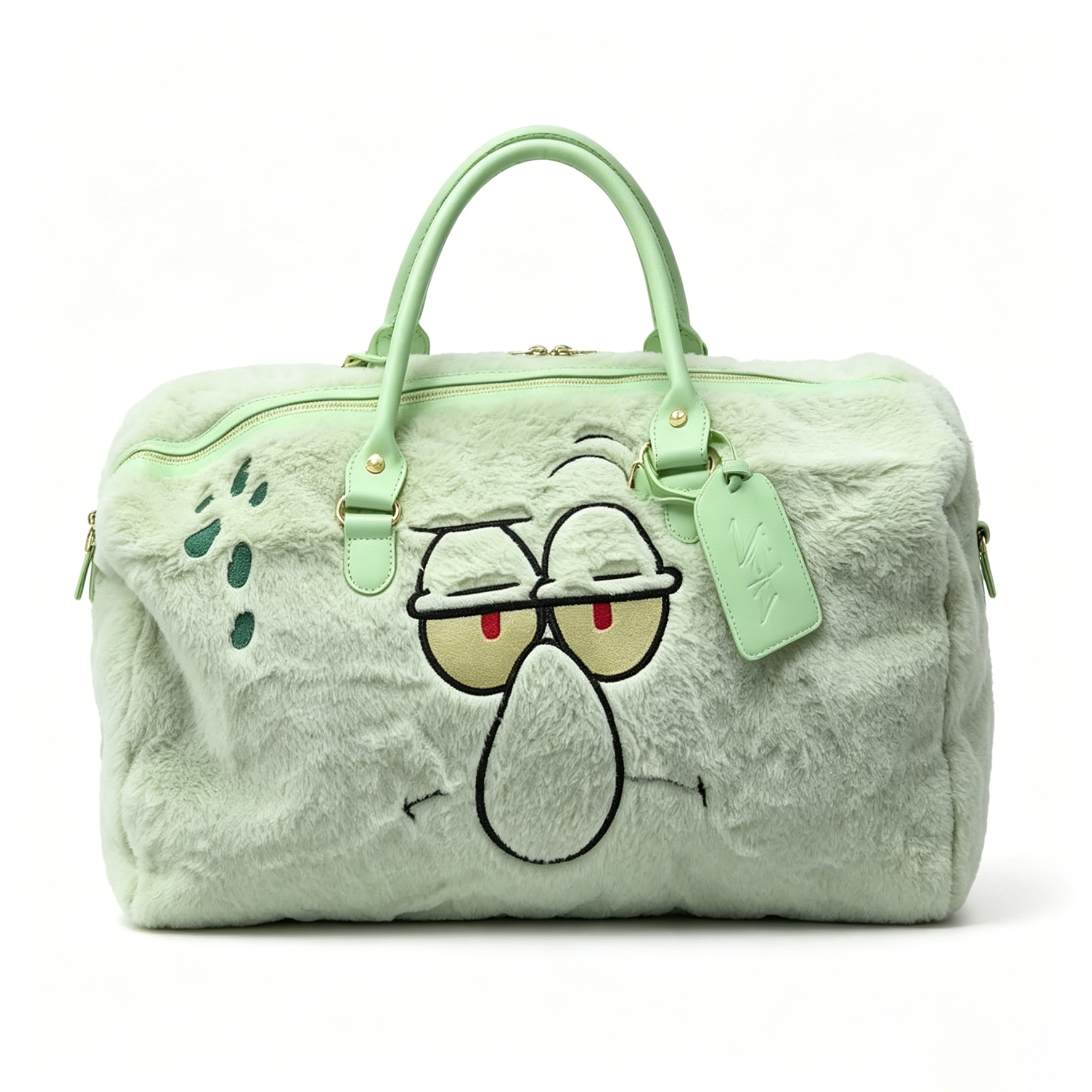Green Cartoon Bag
