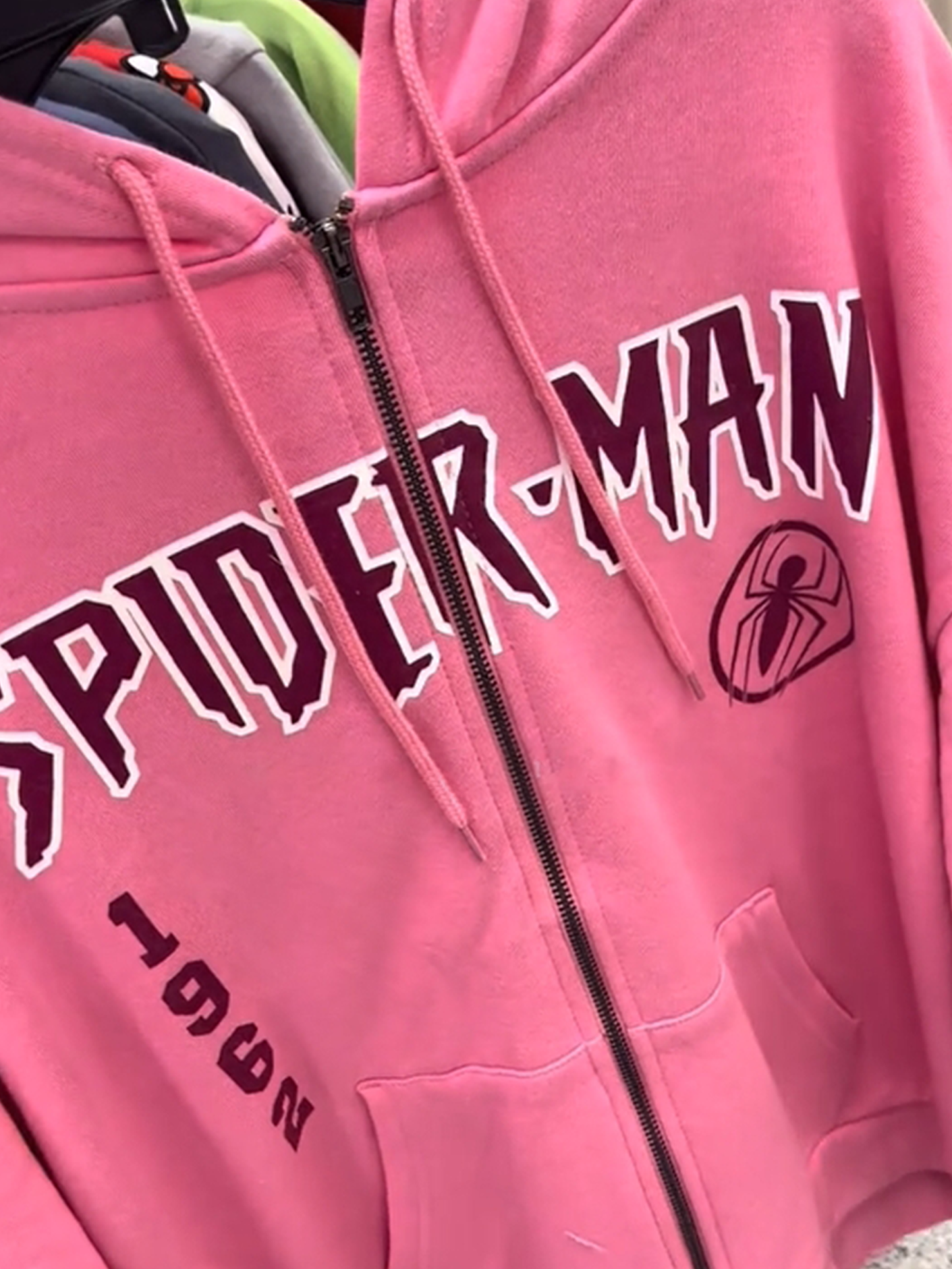 “Spider-Man girlies hoodie