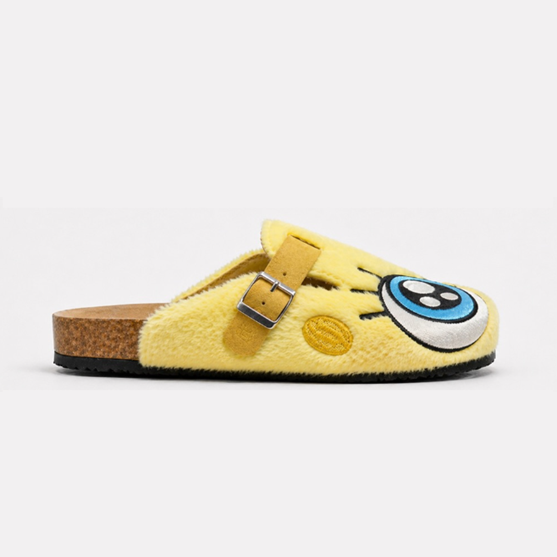 Yellow Slide Sandals