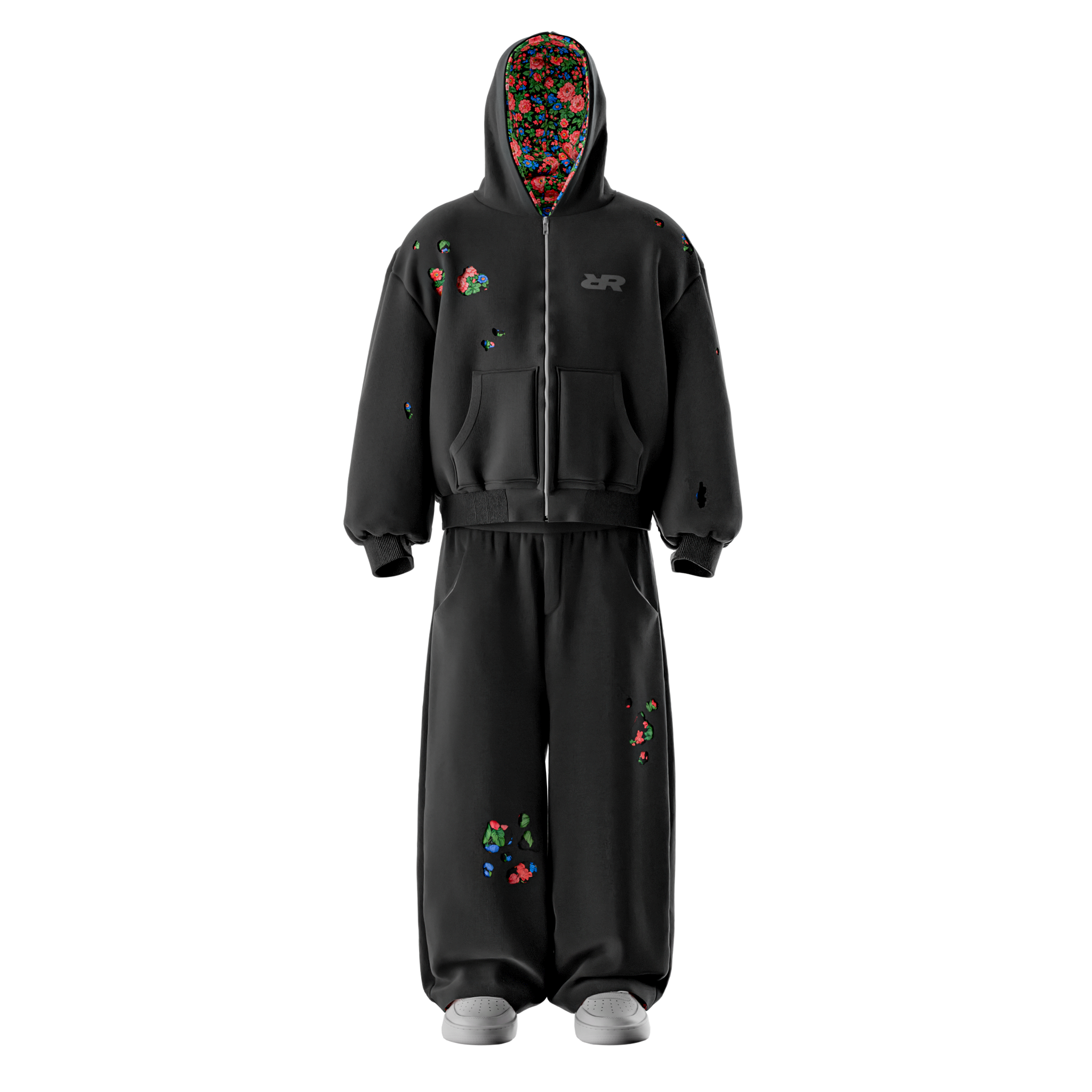 "Gerb" Tracksuit Black