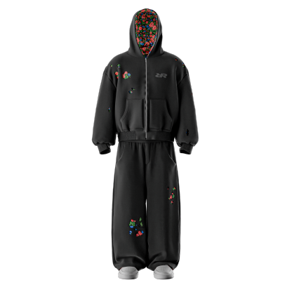 "Gerb" Tracksuit Black