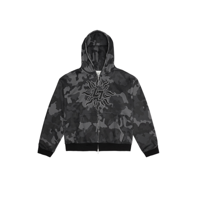 LIBITY ZIP HOODIE (DARK CAMO)