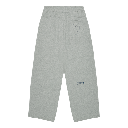LIBITY UNCUFFED JOGGER (GREY)