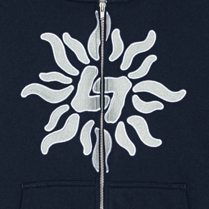 LIBITY ZIP HOODIE (NAVY)