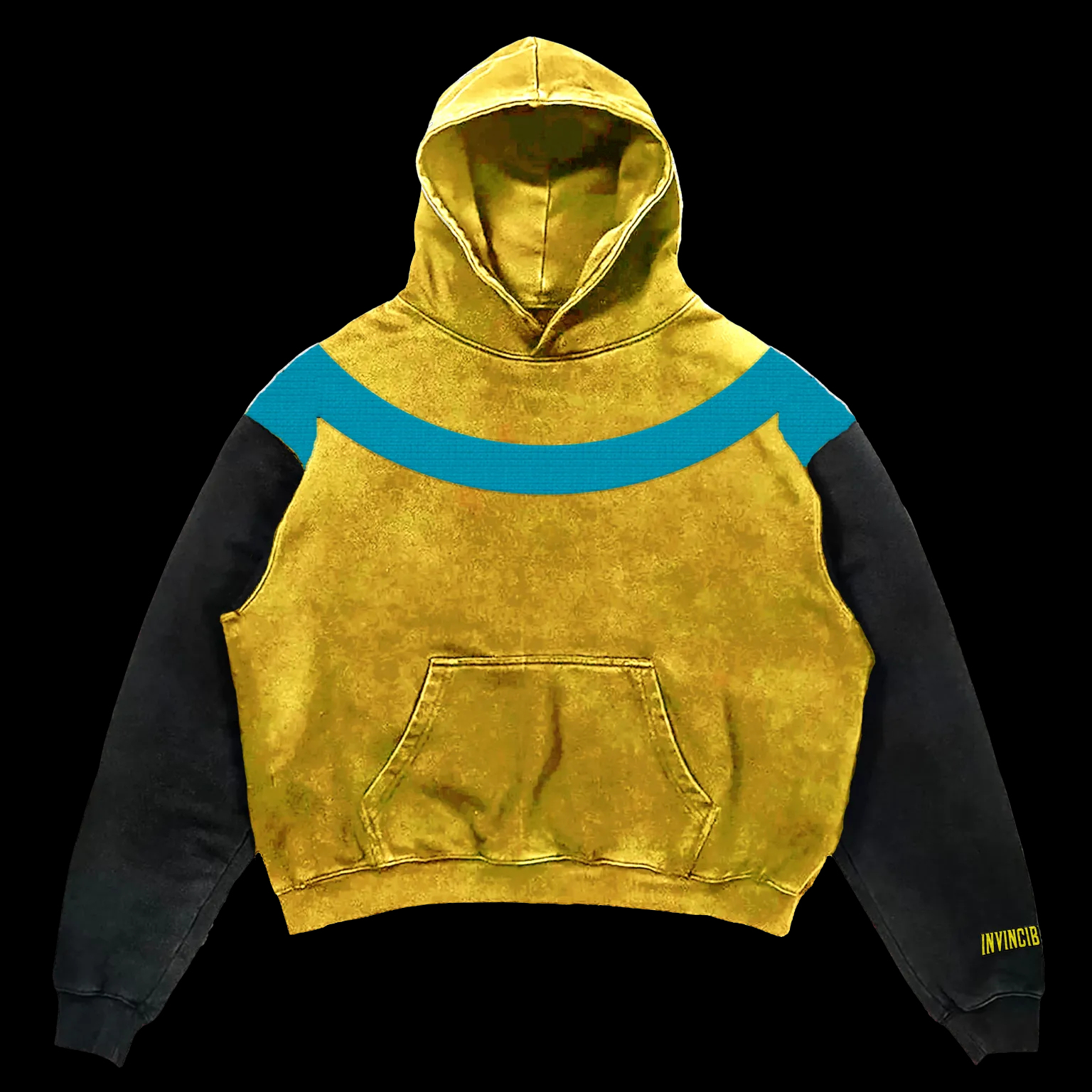 Yellow invincible Hoodie