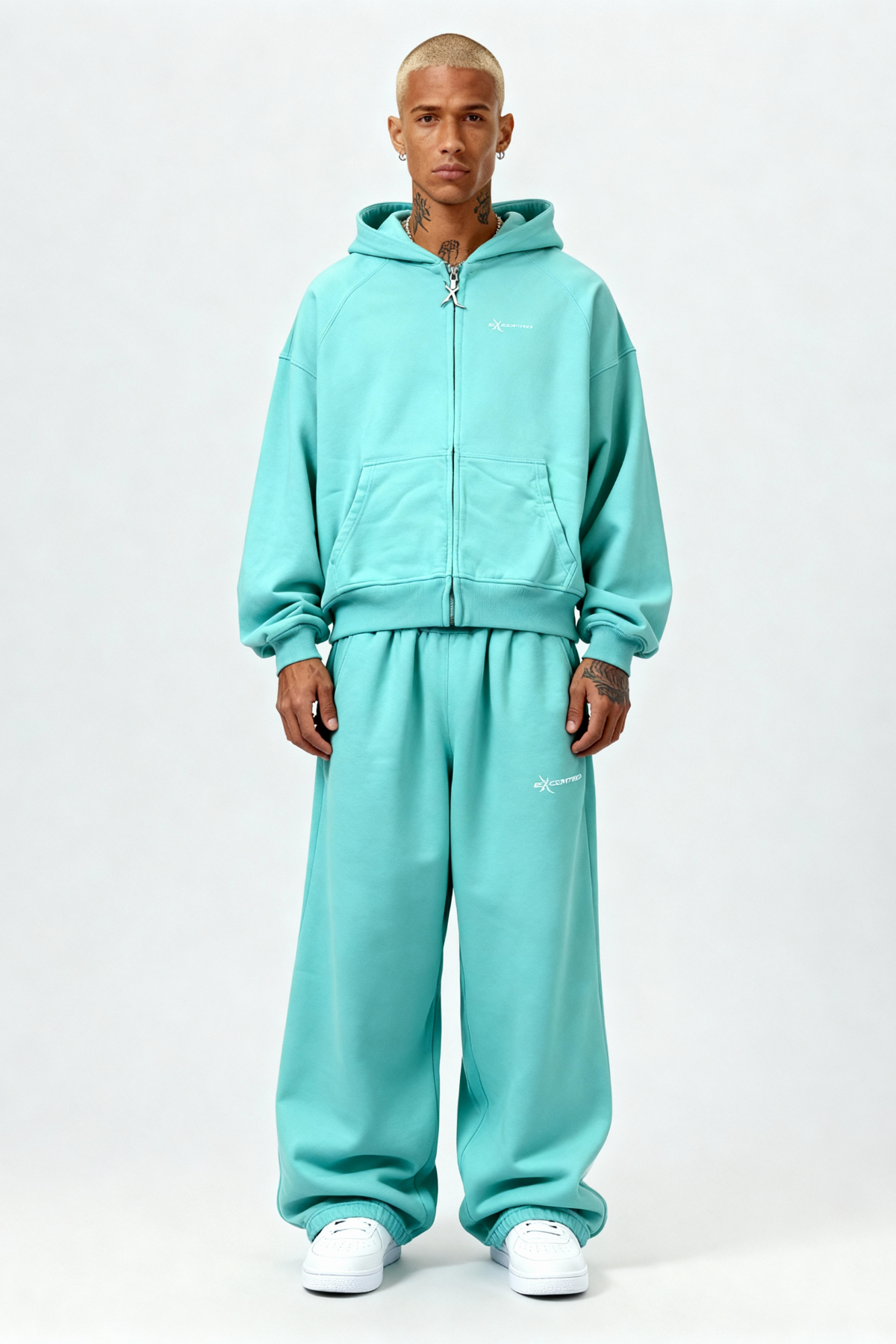 ZIP HOODIE CRYSTAL TIFFANY