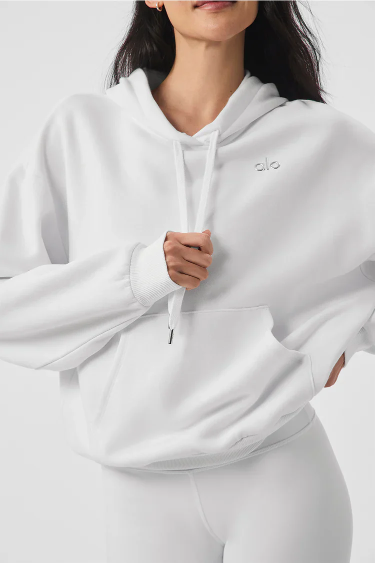 White -Hoodie Set