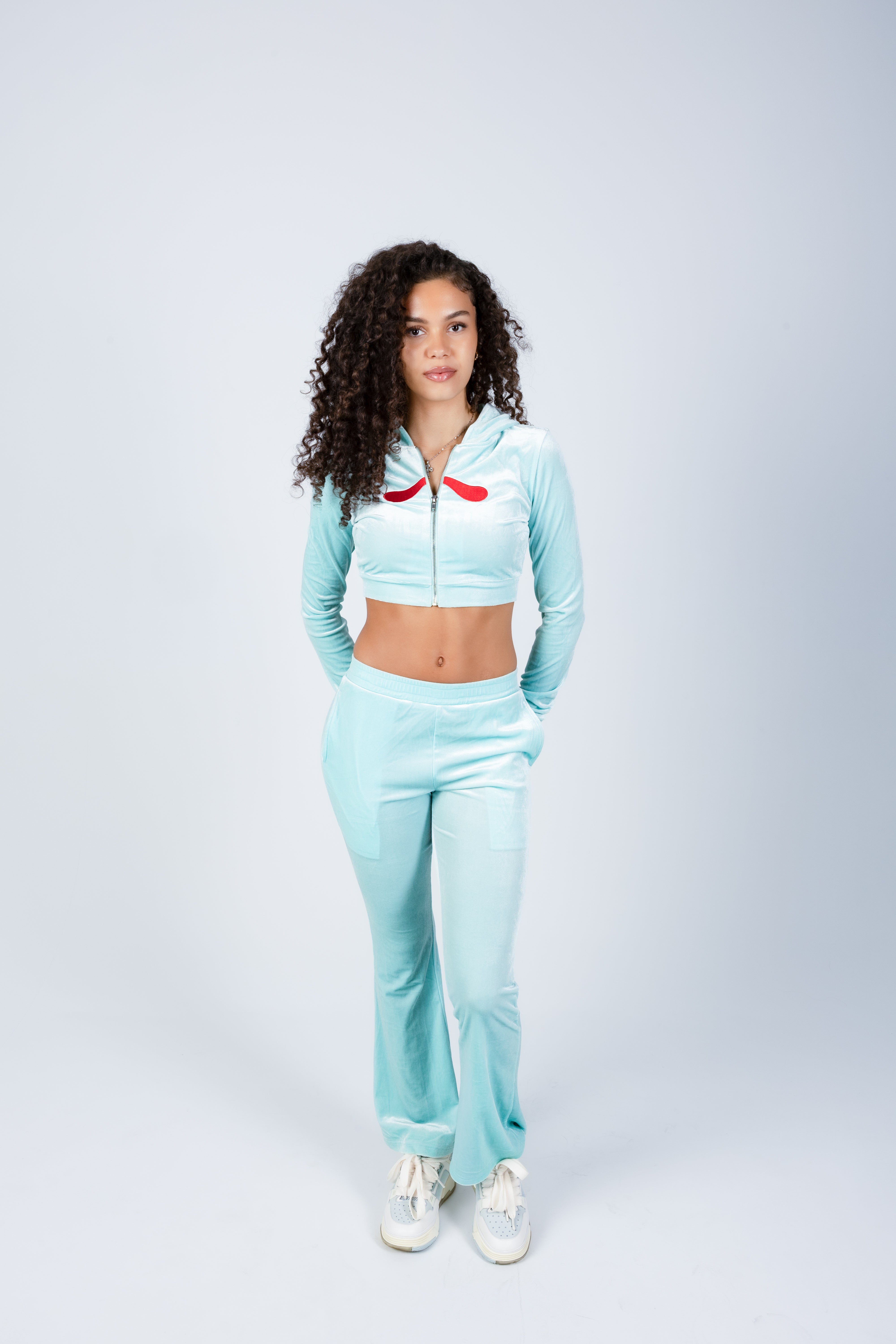 Tres Velour Sweatsuit (Bundle Set)