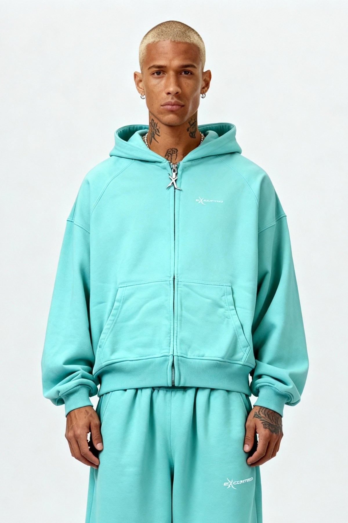 ZIP HOODIE CRYSTAL TIFFANY