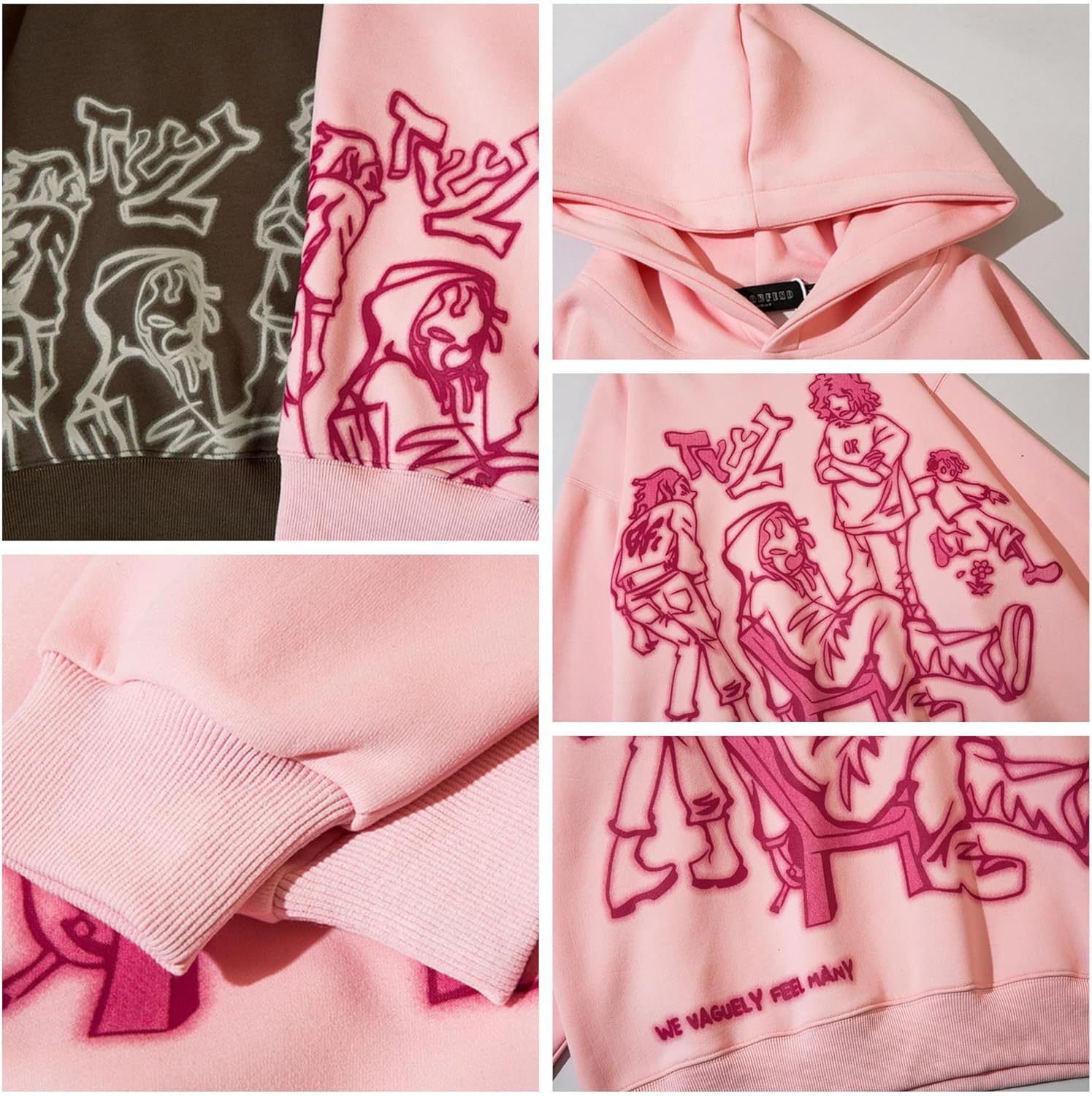 Pink Spider Full Zip Hoodie 
