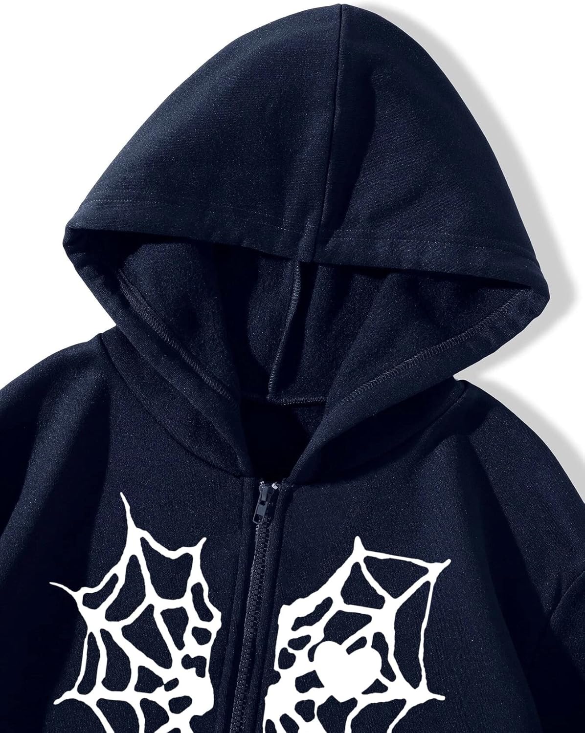 Y2K Zip Up Hoodie for  Spider  Streetwear