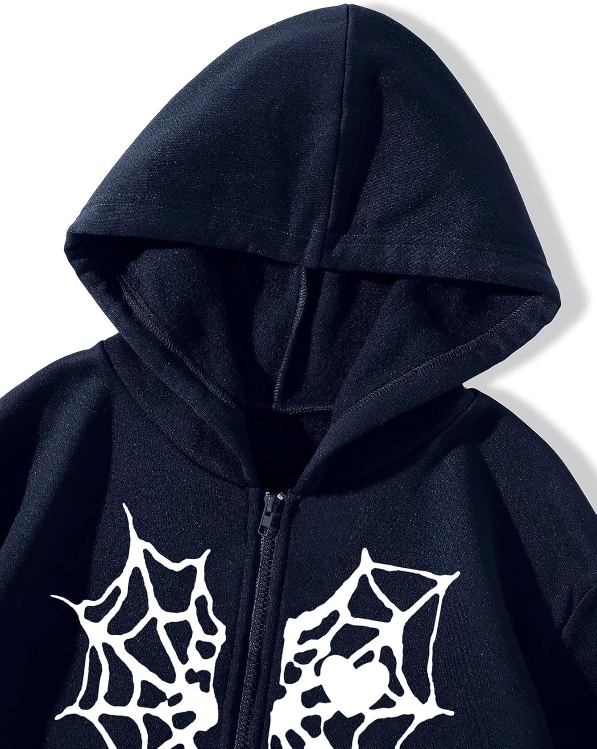 Y2K Zip Up Hoodie for  Spider  Streetwear