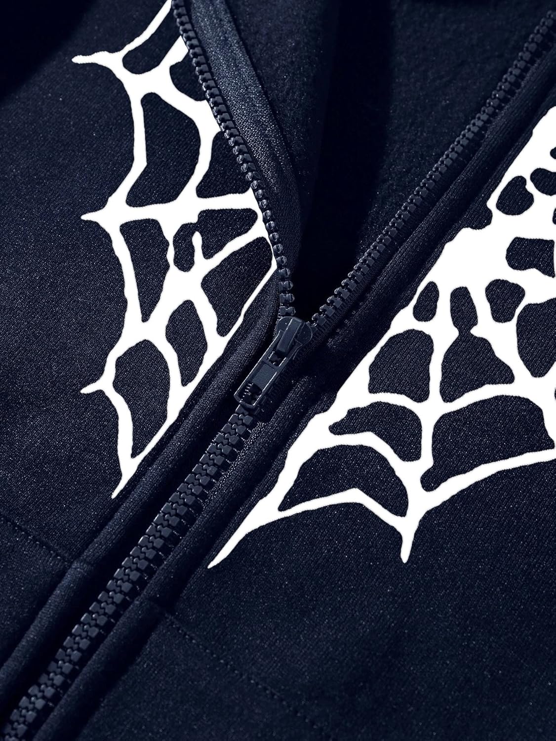 Y2K Zip Up Hoodie for  Spider  Streetwear